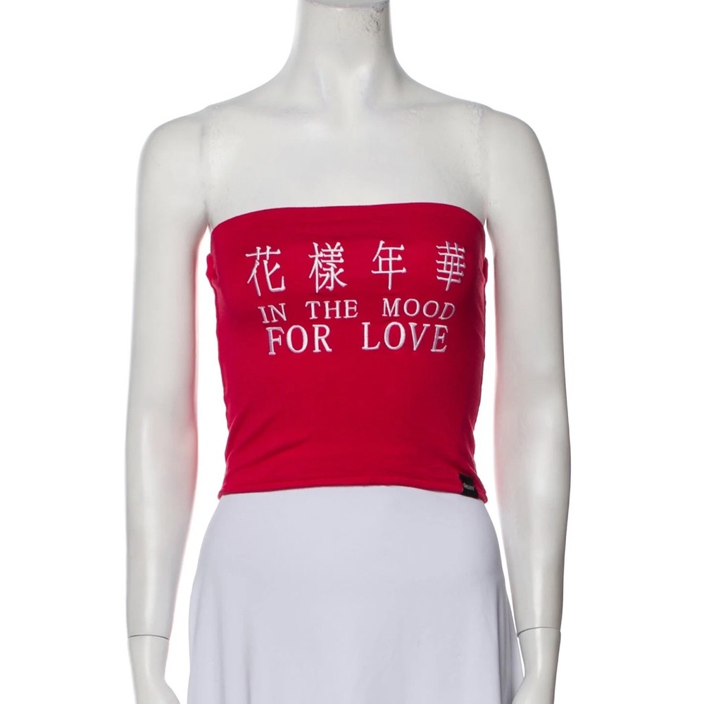 O mighty in the mood for love red tube top